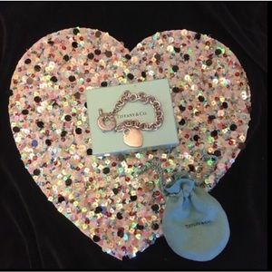 ViNtaGe aUthEnTic diSc0ntiNueD inteRl0cKing cercles TiFFany & co bRaCelet